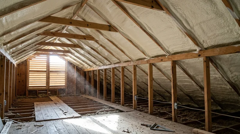 Attic Spray Foam Insulation Bowling Green