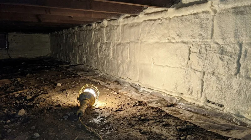 Crawl Space Spray Foam Insulation Bowling Green